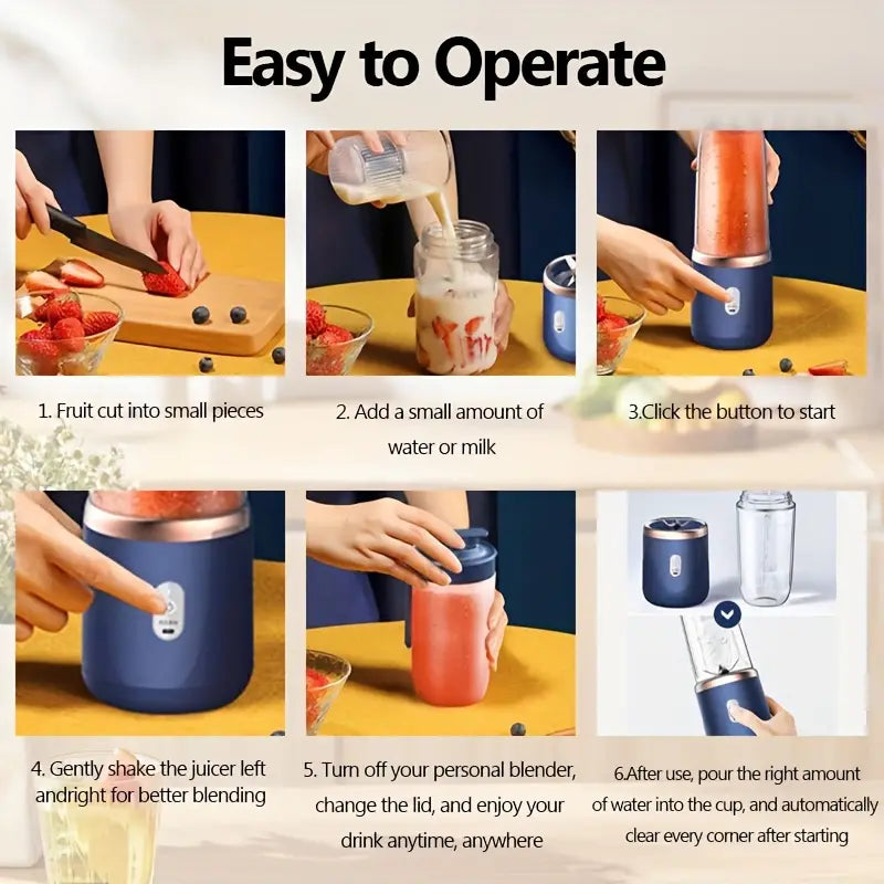 Blender for Smoothies, 1000W Personal Blender and Grinder Combo