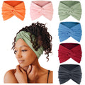 4Pcs/Set Boho Twisted Knot Headband For Women 7''