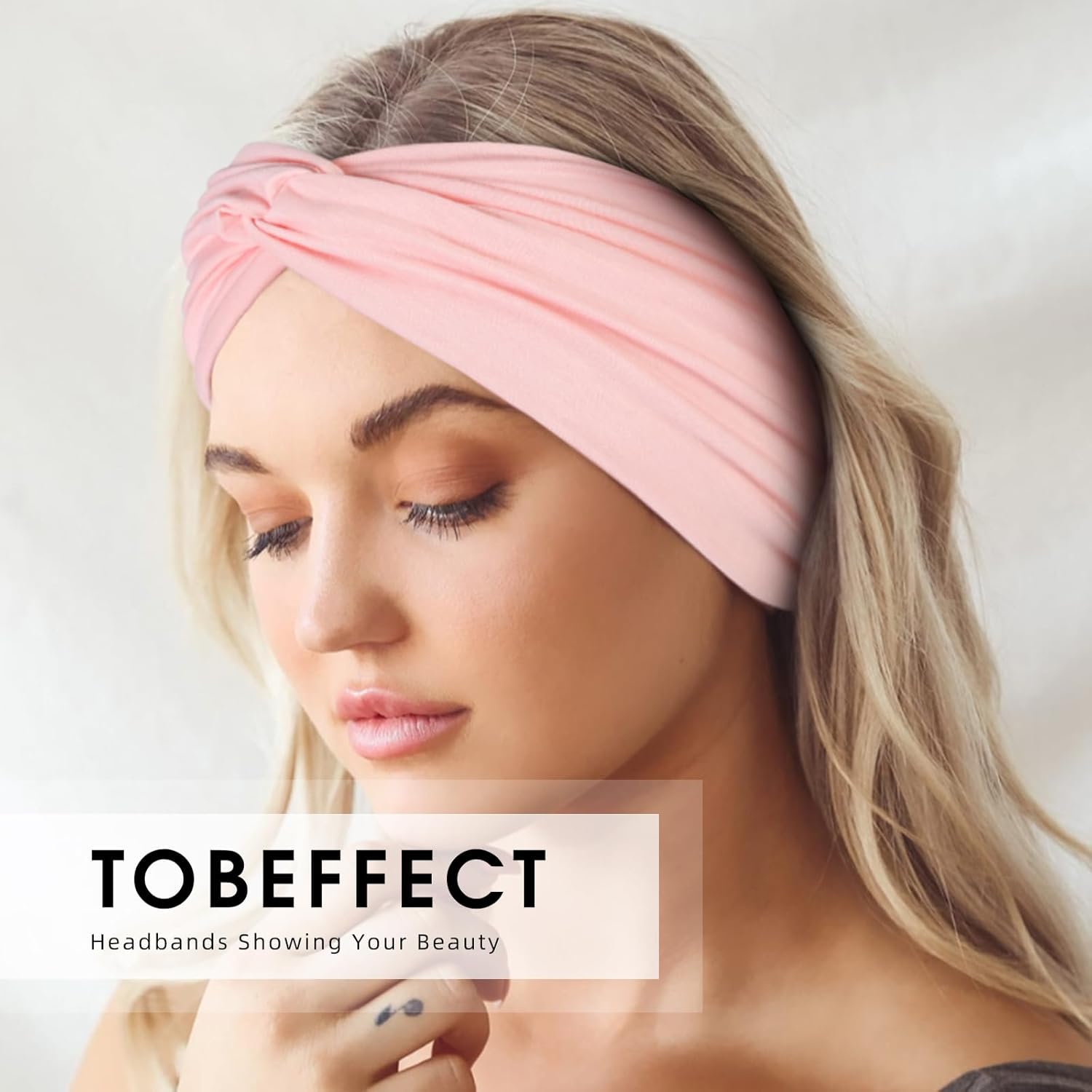4Pcs/Set Boho Twisted Knot Headband For Women 7''