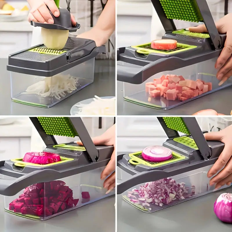 16-in-1 Premium Vegetable Onion Chopper