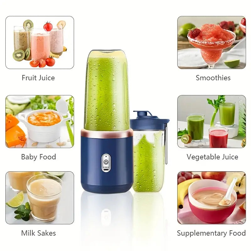 Blender for Smoothies, 1000W Personal Blender and Grinder Combo