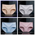 Pack of 4 Ladies Mid-rise Cotton Graphene Antibacterial Panties
