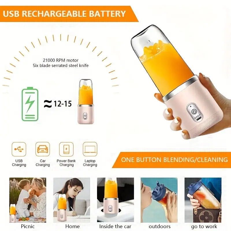 Blender for Smoothies, 1000W Personal Blender and Grinder Combo